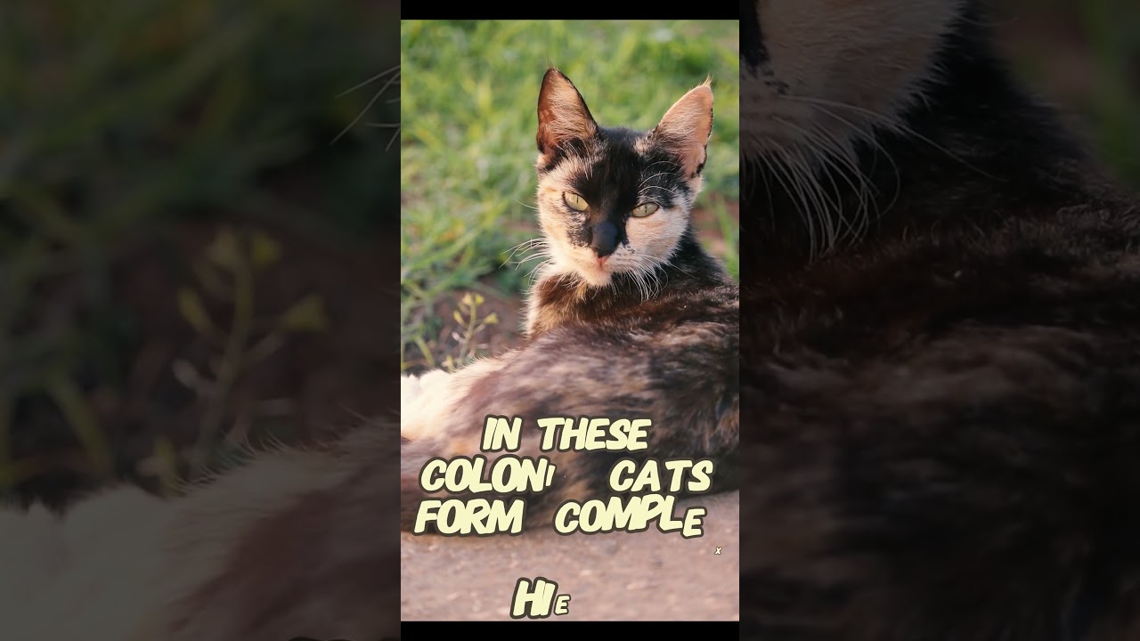 😺Social structure in cats😺