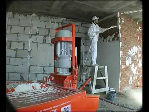 Штукатурка стен knauf MP 75 Video