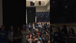 Pink Elementary School Senior Walk 2017