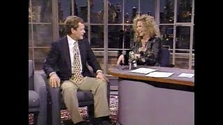 Video thumbnail of "Carole King, "City Streets" on Letterman, April 21, 1989"