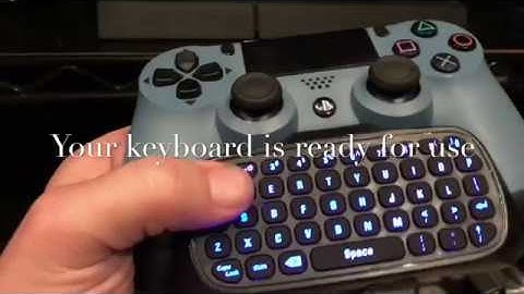 PS4 LED Backlit Chatpad Install