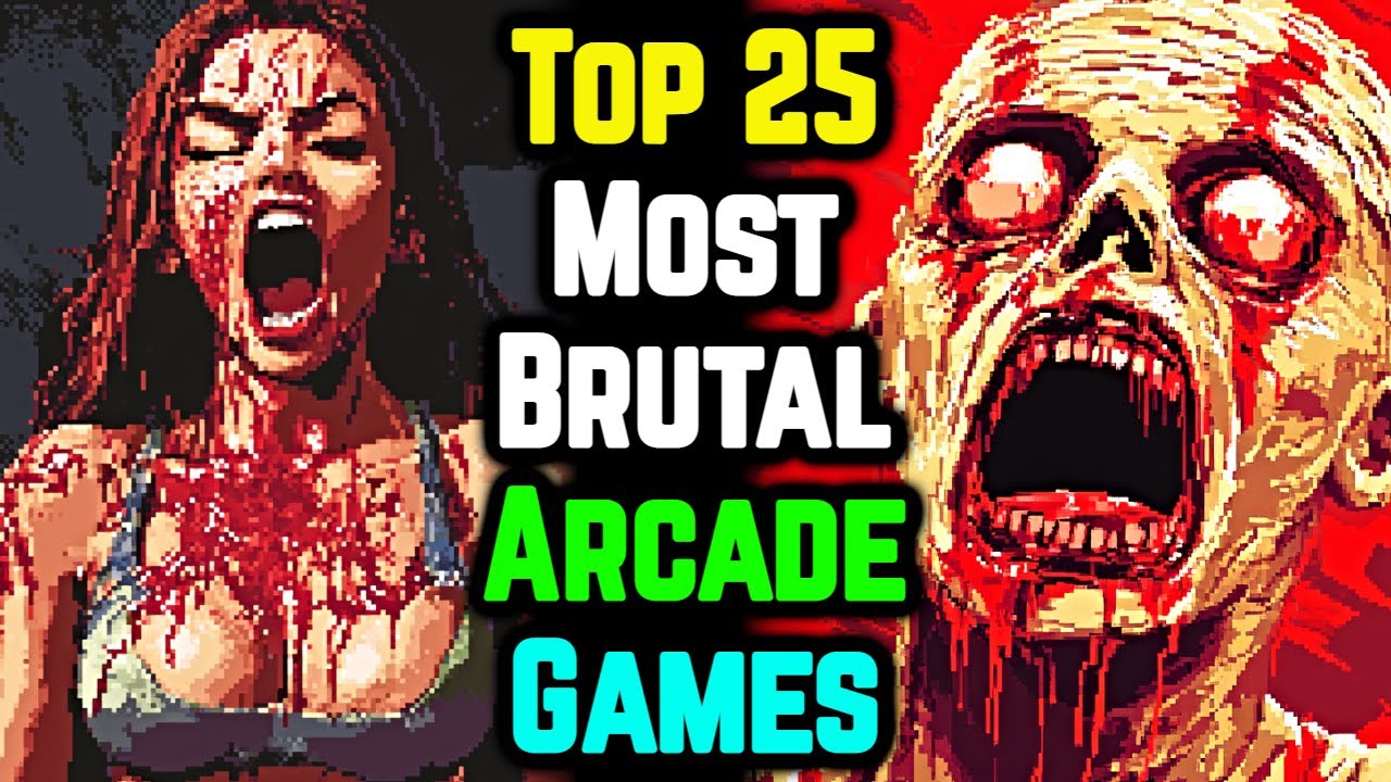Top 25 Most Brutal Arcade Games Ever – Explored