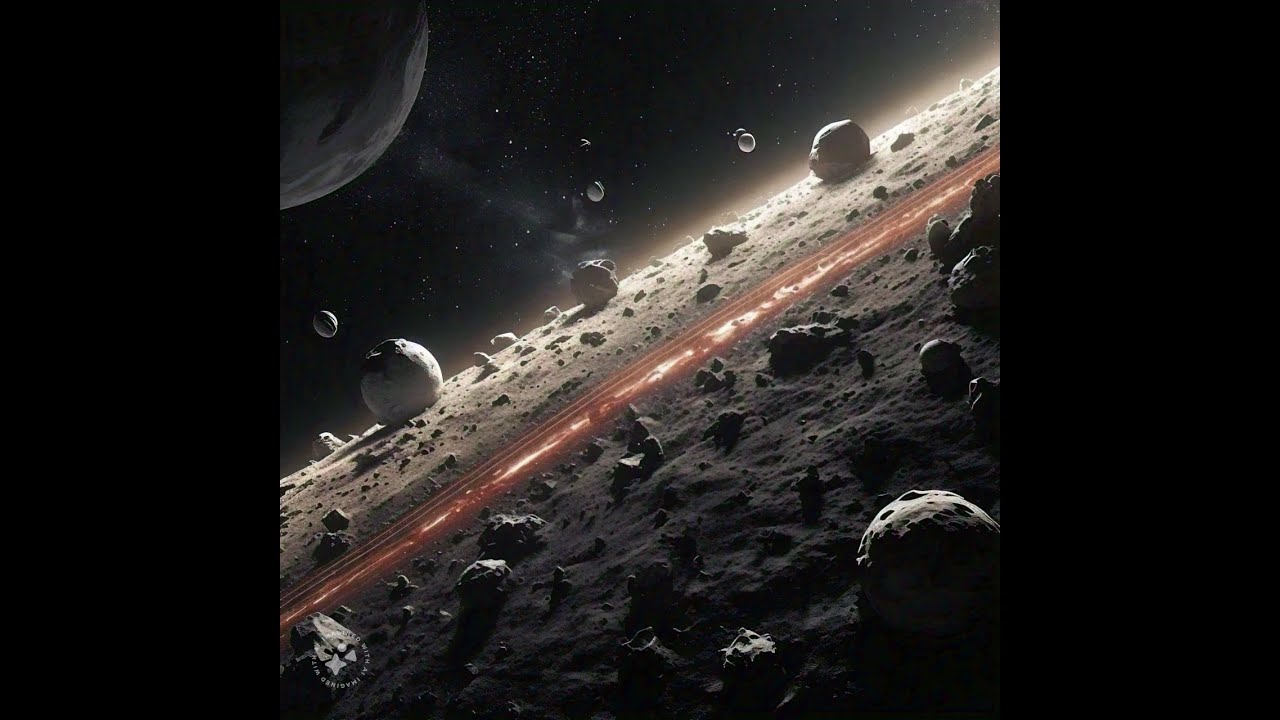 The Asteroid Belt between Mars and Jupiter - YouTube