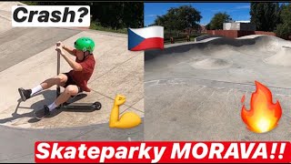 Skateparky na Moravě!