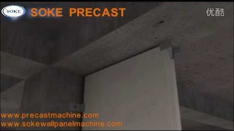 Lightweight hollow core wall panel installation