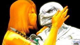 Mortal Kombat 9 - All Fatalities & X-Rays on Diamond Reptile Costume Mod 4K Ultra HD Gameplay Mods