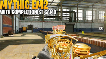 NEW MYTHIC EM2 GAMEPLAY WITH COMPLETIONIST CAMO | CoDMobile Leaks S11