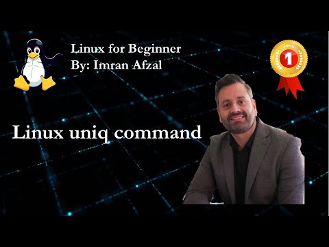 36 - Linux uniq command