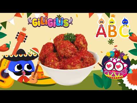🎶 Learn ABC with Fruits & Veggies 🍎🥦 Fun Yummy Songs and Happy Adventures with Giligilis