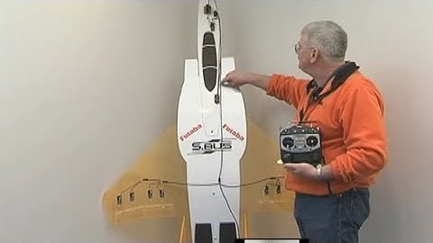 Futaba RC Video Update:  S.bus (Serial Bus) RC Receiver & Servo System