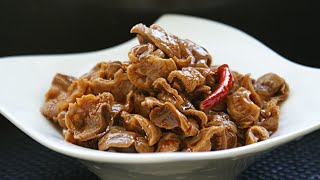 熱菜冷吃涼拌雞胗，爽脆微辣,夏天開胃小涼菜越嚼越香