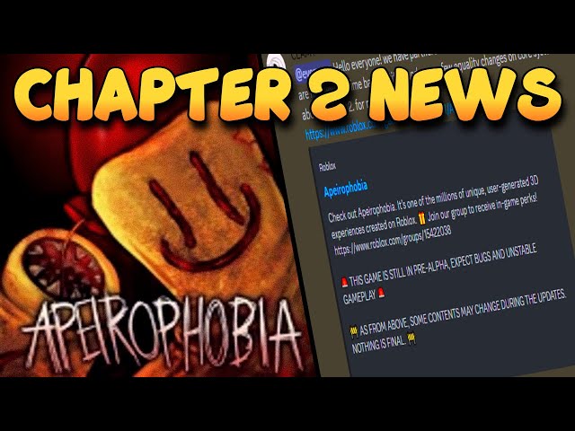 ROBLOX APEIROPHOBIA CHAPTER 2 is INSANE 