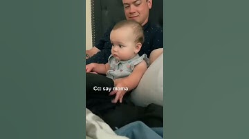 The baby says Dada instead of Mama