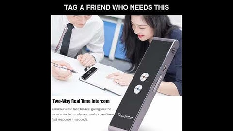 Multi-Language Portable Smart Voice Translator