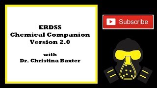 ERDSS (Chemical Companion) Version 2.0 Introduction screenshot 2