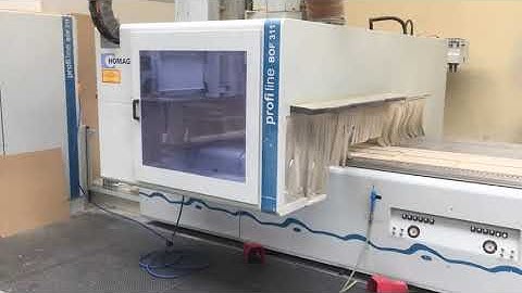 HOMAG BOF 311 Profiline, 5-Axis, Nesting CNC Machining Centr
