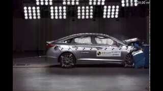 Ancap - 2015 Hyundai Sonata - Frontal Offset Crash Test - 5 Star Safety Rating