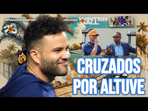 HOUSTON ASTROS José Altuve al jardín izquierdo ¿SI O NO? ESCÁNDALO en LiDom con Caminero DIAMANTE 23