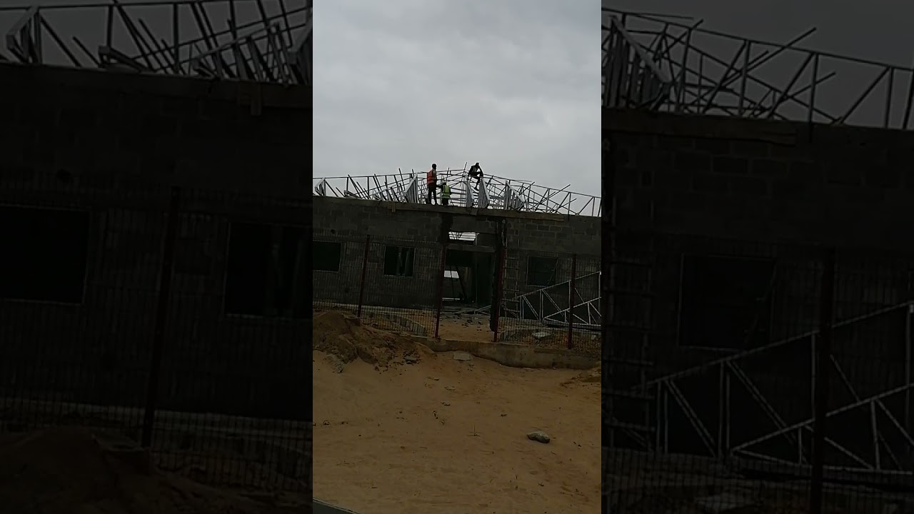 C Channel Trusses Roof