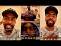 Kyrie Irving Interviews Kevin Durant on IG Live