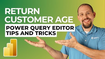 How To Calculate Age From Date of Birth in Power Query