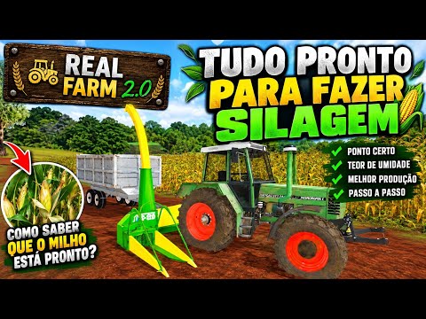 CORN READY FOR SILAGE! 🌽🔥 HOW TO KNOW THE RIGHT TIME | REAL FARM 2.0