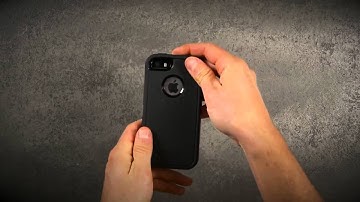 Aprenda a instalar Otterbox Defender Series for iPhone 5 5s