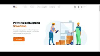 CargoPro Courier shipping Website - With Goods Tracking System screenshot 4