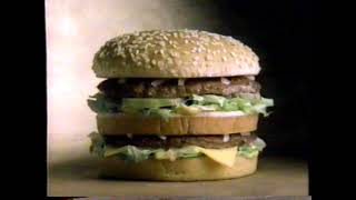 1992 McDonald's 2 for $2 "Big Mac & Egg McMuffin" TV Commercials
