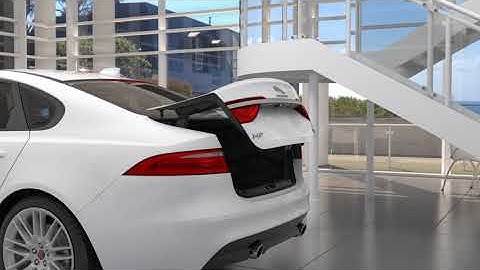 Jaguar XF 2018 - Gesture Controlled Trunk Lid | Jaguar USA