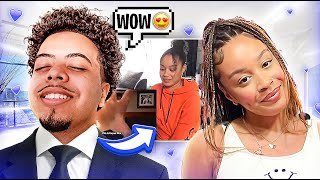 I WATCHED MY CRUSH'S FIRST YOUTUBE VIDEO 😍!!! (Ft. Riesha Reacts)