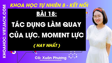 Khoa học tự nhiên 8 Bài 18: Tác dụng làm quay của lực. Moment lực | Kết nối tri thức (HAY NHẤT)