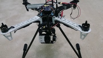 Storm32 gimbal first test