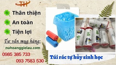 Túi rác tự hủy sinh học giá sỉ rẻ HCM