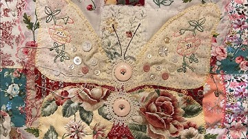 Sunday Slow-Stitching with Rita #the just because quilt. Block Two