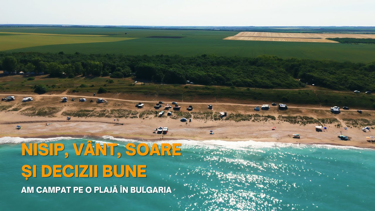 3 Nopți Off-Grid Cu Cortul, Pe O Plajă Sălbatică Din Bulgaria