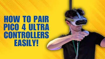 How to Pair Pico 4 Ultra Controllers Easily!