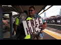 FREE HUGS IN PUBLIC! BRISBANE ROMA STATION