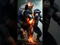 Ultimate Hybrid Fusions! T-Rex + Eagle, Wolf + Chimp, Bear + Shark! #Shorts