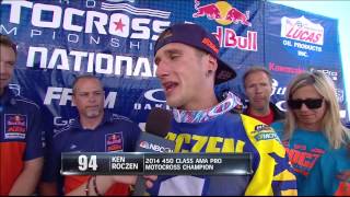 Ken Roczen is the 450 Class Champion