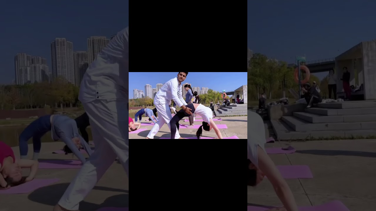 Outdoor Yoga Session || Morning Yoga Flow || Good Energy || 