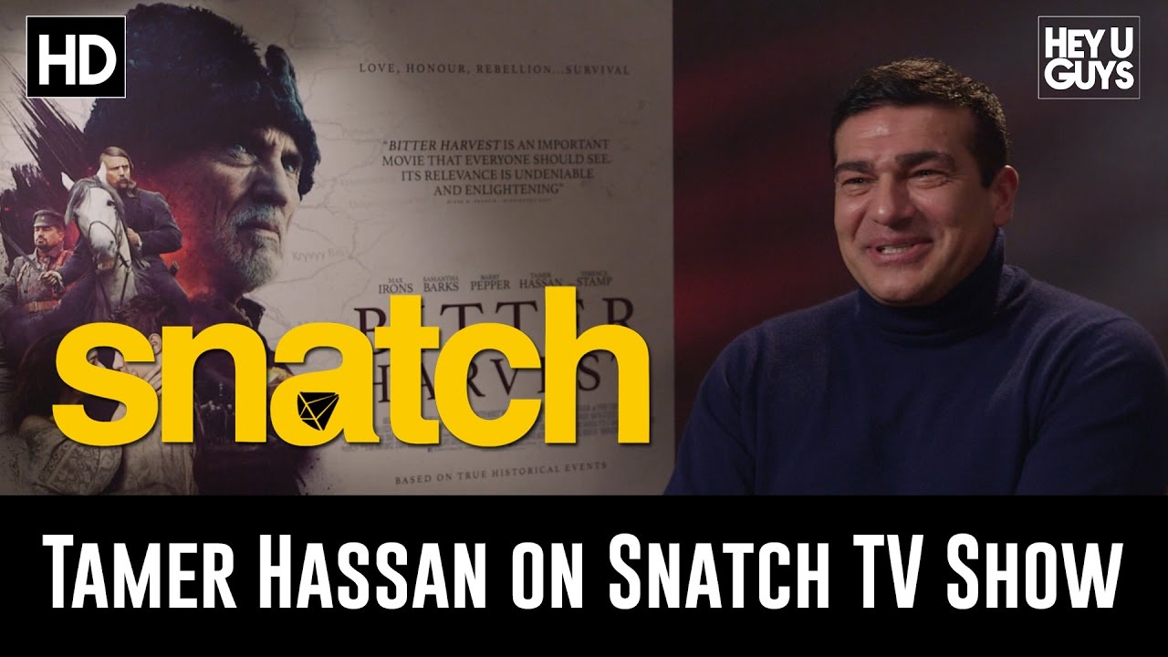 Tamer Hassan on the Snatch TV Series