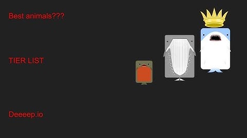 Deeeep.io tier list 2020 | Deeeep.io