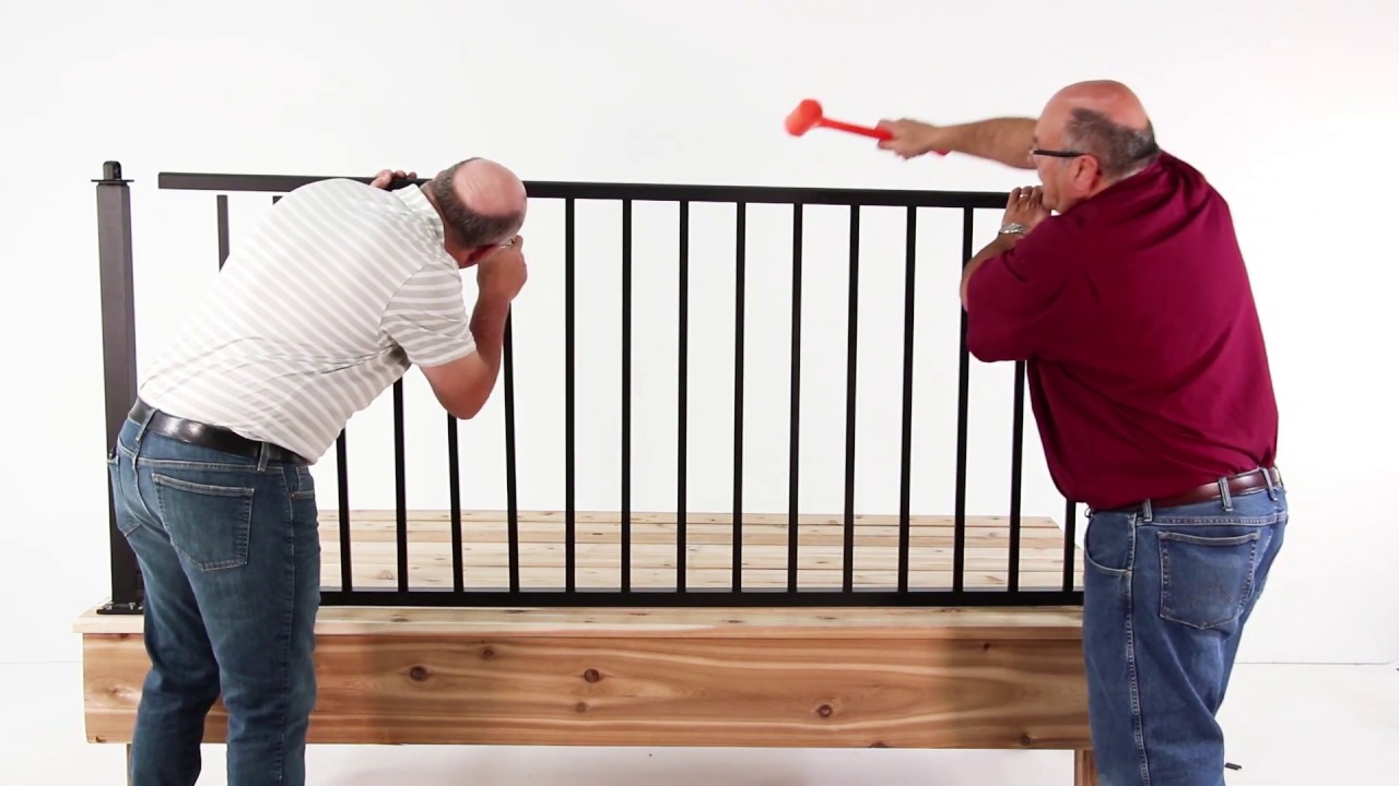 Westbury® Tuscany (C10) and Montego (C20) Straight Rail Installation