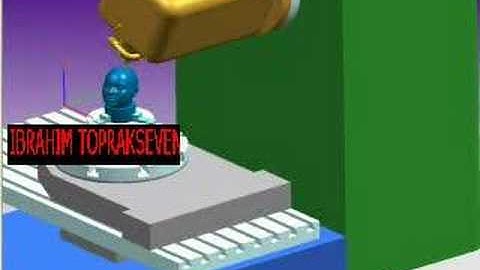 NX4  5 axis kafa işleme