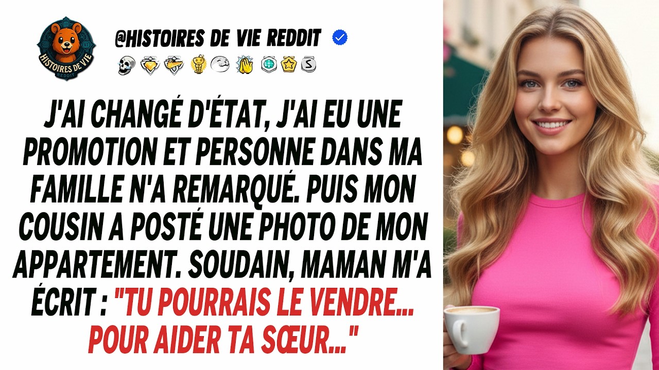 Mes parents m'ont ignoré, jusqu'à ma réussite. Soudain, ils me réclamaient 14 000 $.