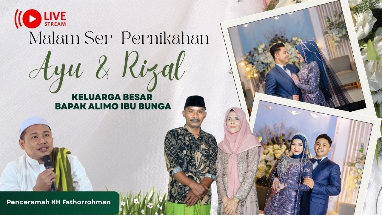 Peringatan Maulid Nabi Muhammad SAW &  Tasyakuran Pernikahan Ayu Rizal Keluarga Alimo Bunga Totosan