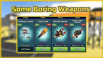 Trader Van Review (Rocket hands, cyber sniper module, cops club) - Pixel Gun 3D