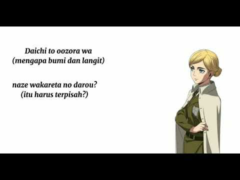 Ending attack on titan season 3 full [sub indo ] - Akatsuki no requiem