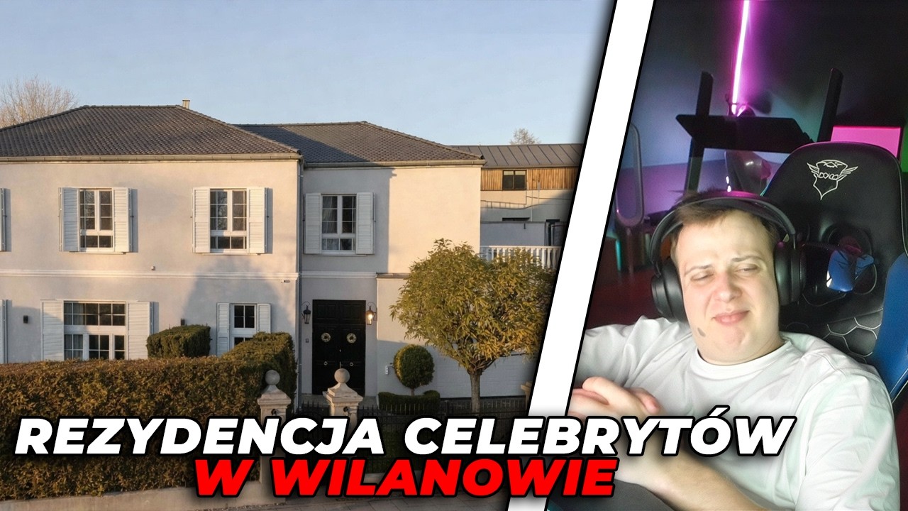 NITRO OGLĄDA REZYDENCJE CELEBRYTÓW W WILANOWIE